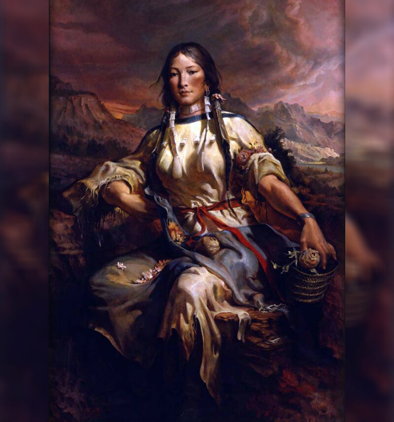 Сакагавея: как индейская женщина прошла тысячи миль с младенцем на спине и стала национальным символом США