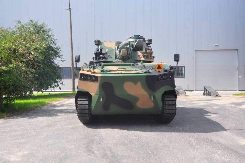 Новый вариант самоходного миномета M120G Rak Новый вариант самоходного миномета M120G Rak оружие