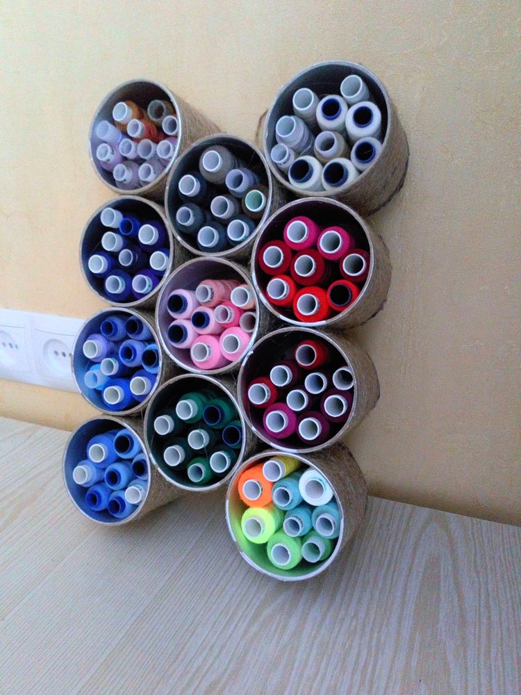 Делаем органайзер для ниток органайзер для ниток,сделай сам