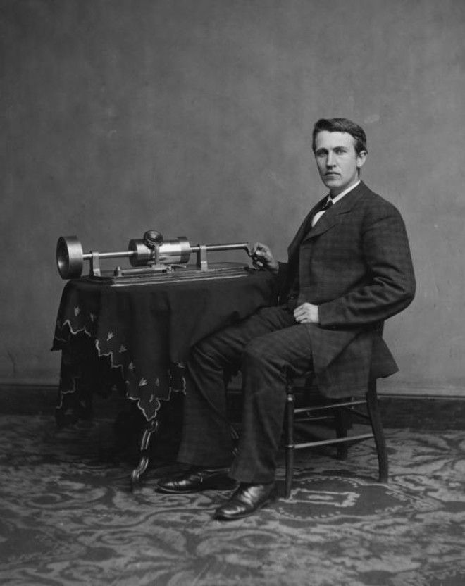 Томас Эдисон фонограф