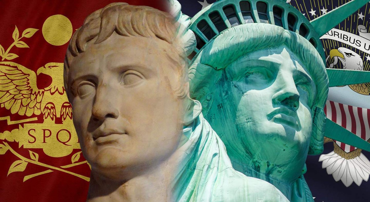 «Упадок империи» Дага Кейси: ждёт ли США судьба Римской империи? Война и мир