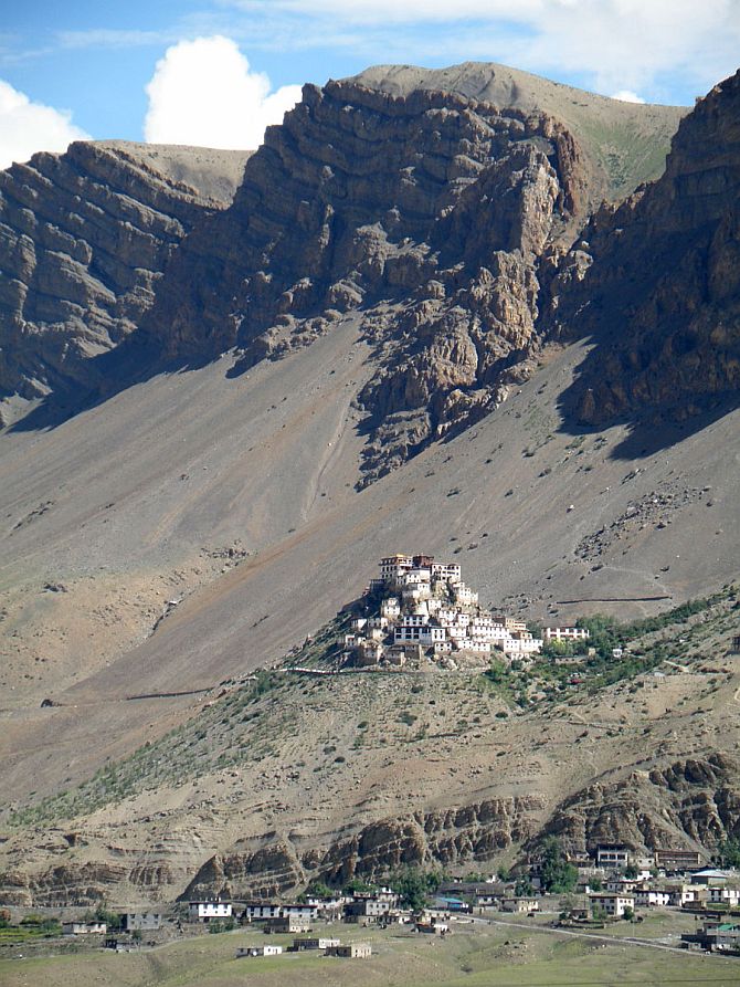 Буддийский храм Ки Гомпа (Key Gompa), Индия