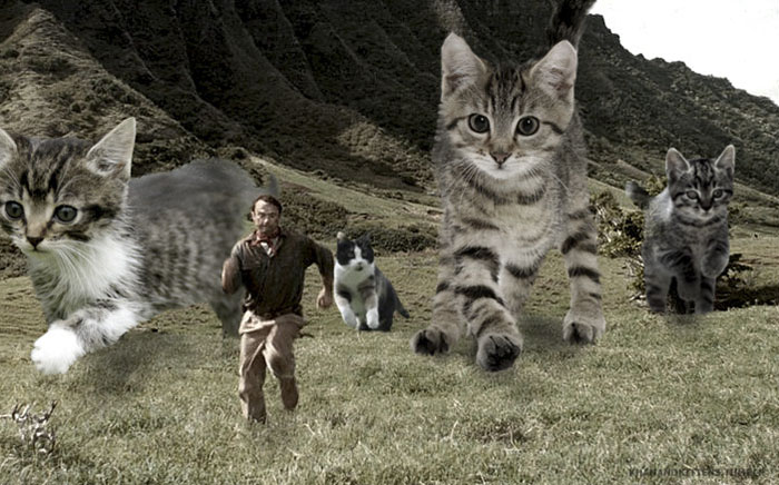 Jurassic Kittens