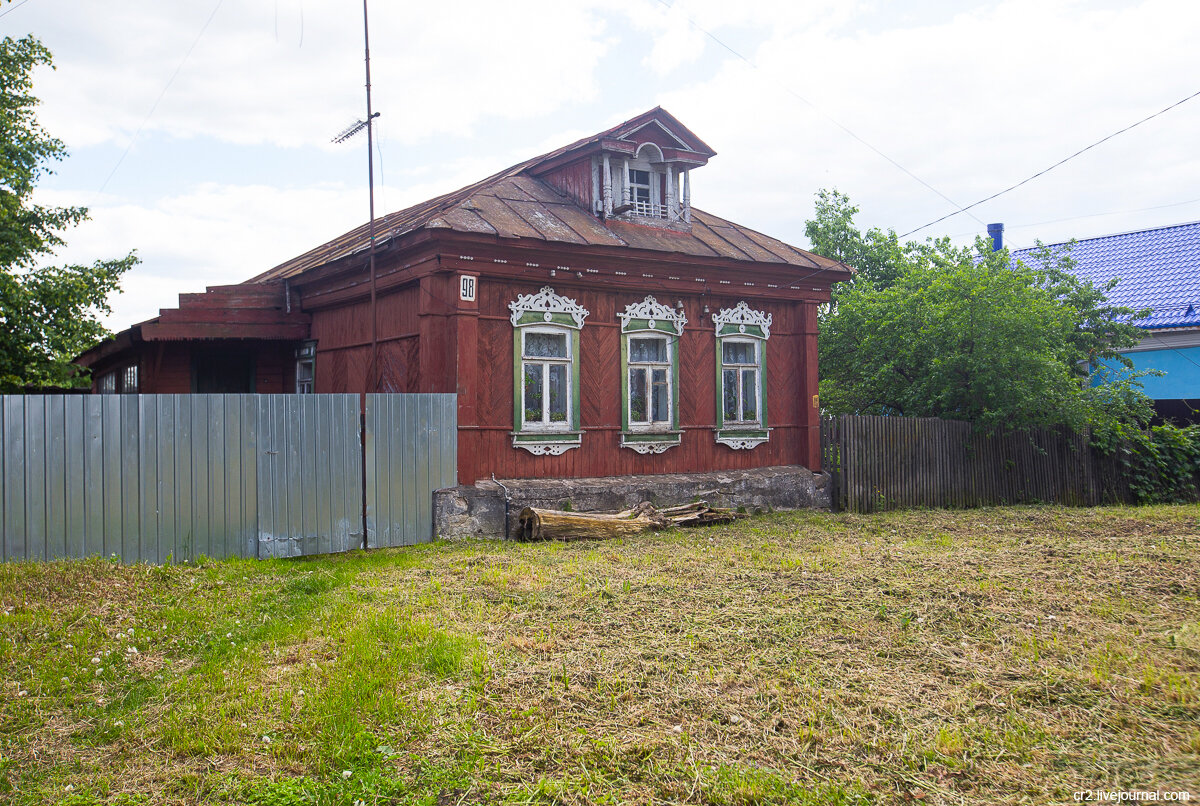 Бывшее село Городище, ныне одноимённый район Коломны. Застройка. Московская область. Фото автора статьи 