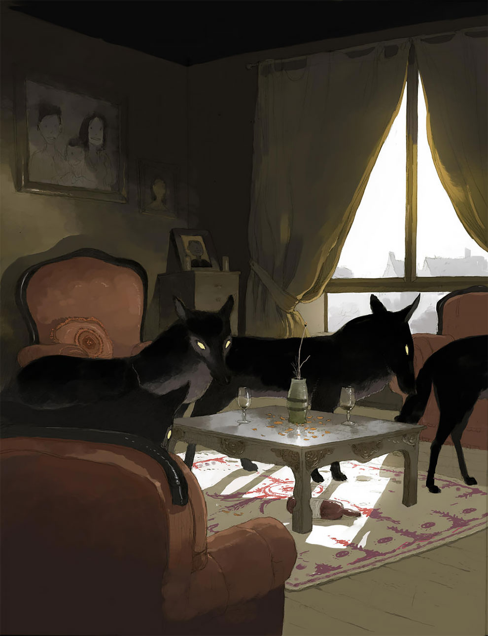 Призрачные герои в жутких иллюстрациях Тони Сандовала Призрачные герои в жутких иллюстрациях Тони Сандовала