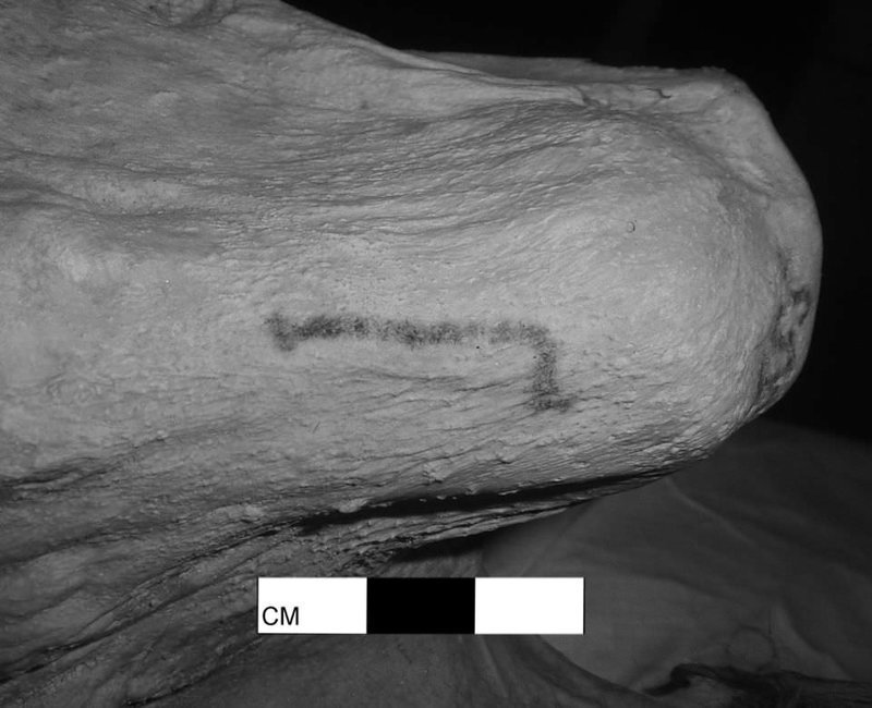 Ученые обнаружили татуировки на древних египетских мумиях мумия, наука, раскопки, тату, татуировка, ученные