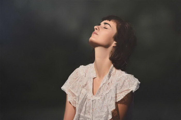 Гиперреалистичные картины Yigal Ozeri Гиперреалистичные картины Yigal Ozeri