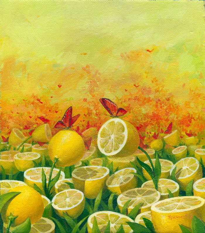 Лимонные картины Виталия Уржумова Лимонные картины Виталия Уржумова
