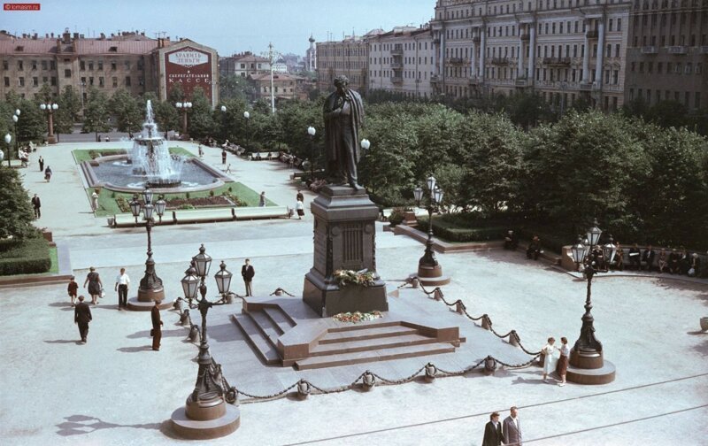 Москва 1950-х фото старина