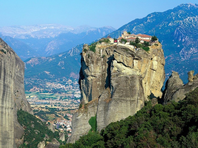 Ближе к Богу: самые красивые горные монастыри Афон, Монастырь, горы, крым, монах, скалы