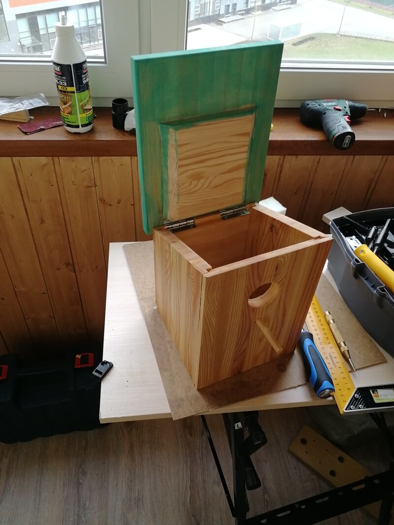 Скворечник без щелей и гвоздей 