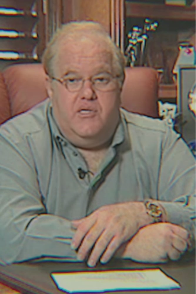 AI generated version of Lou Pearlman recites lines from book in Dirty Pop