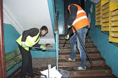 В Подмосковье будут ежедневно дезинфицировать подъезды жилых домов из-за коронавируса