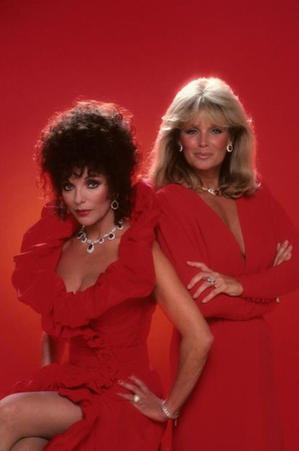 Крис Дженнер и Йоланда Хадид примерили на себя образы героинь культового сериала "Династия" Фотосессии