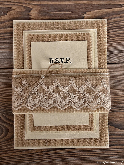 Великолепная мешковина! декор