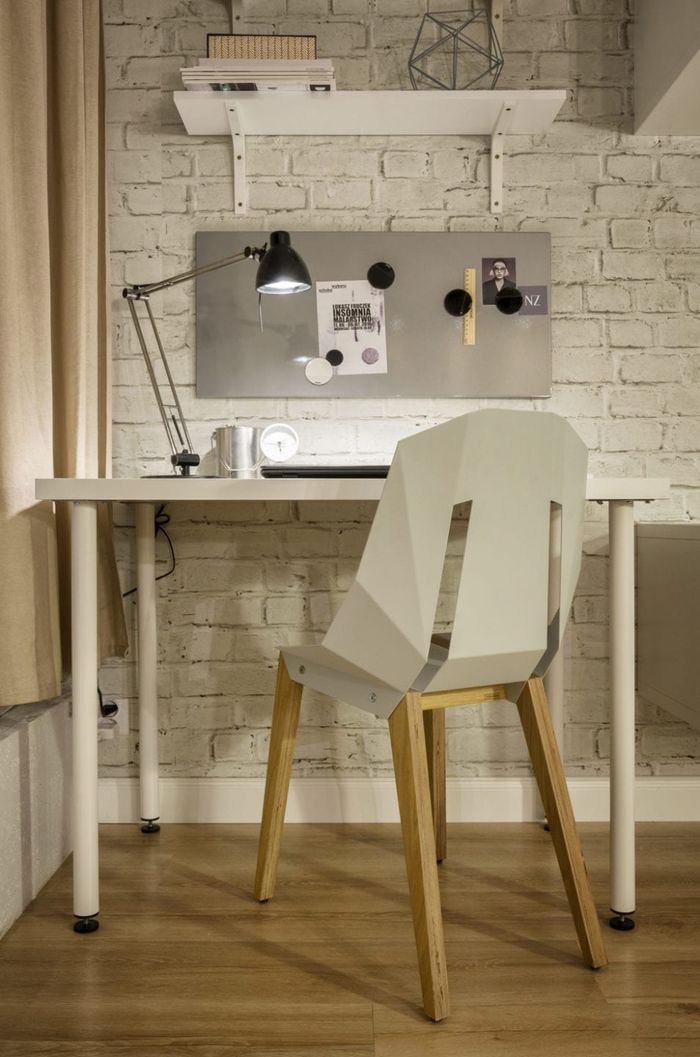 Квартира 30 кв. М в скандинавском стиле с элементами лофта интерьер и дизайн,квартира,квартира-студия,лофт