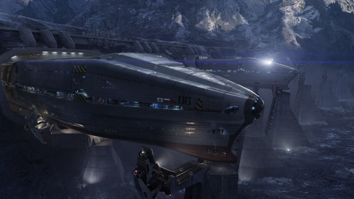 Ковчеги из фильма 2012