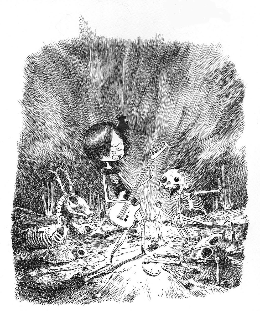 Призрачные герои в жутких иллюстрациях Тони Сандовала Призрачные герои в жутких иллюстрациях Тони Сандовала