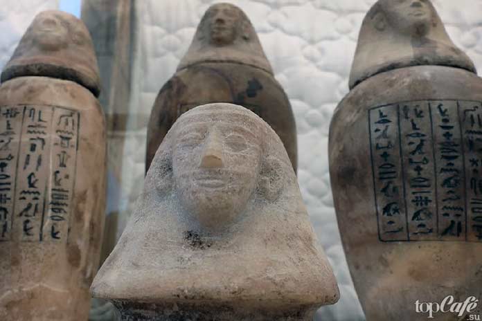 10 фактов о древнеегипетских мумиях: погребальные сосуды