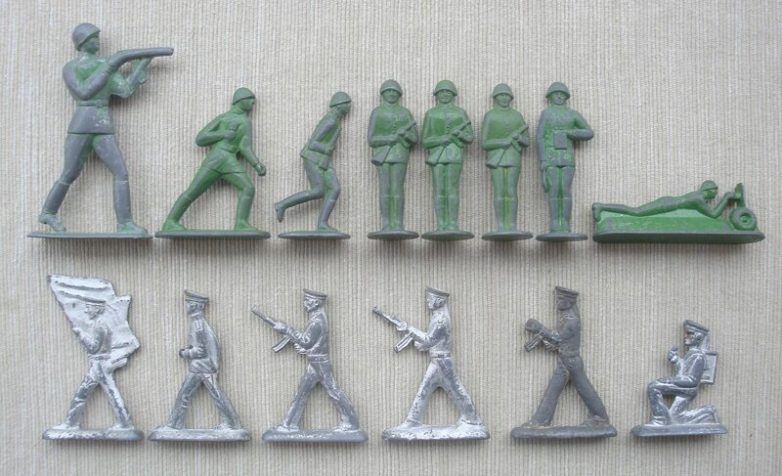 Военные игрушки из СССР 