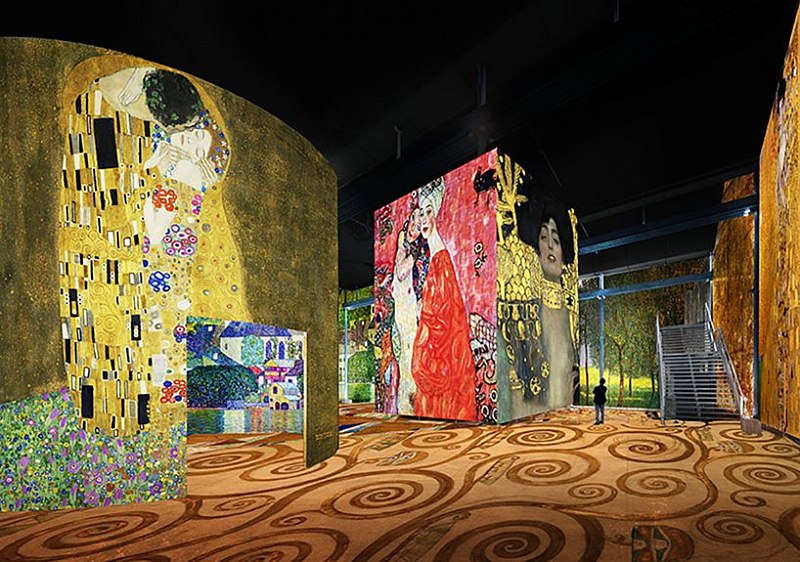 Atelier des Lumière – цифровой музей высокого искусства в Париже авиатур