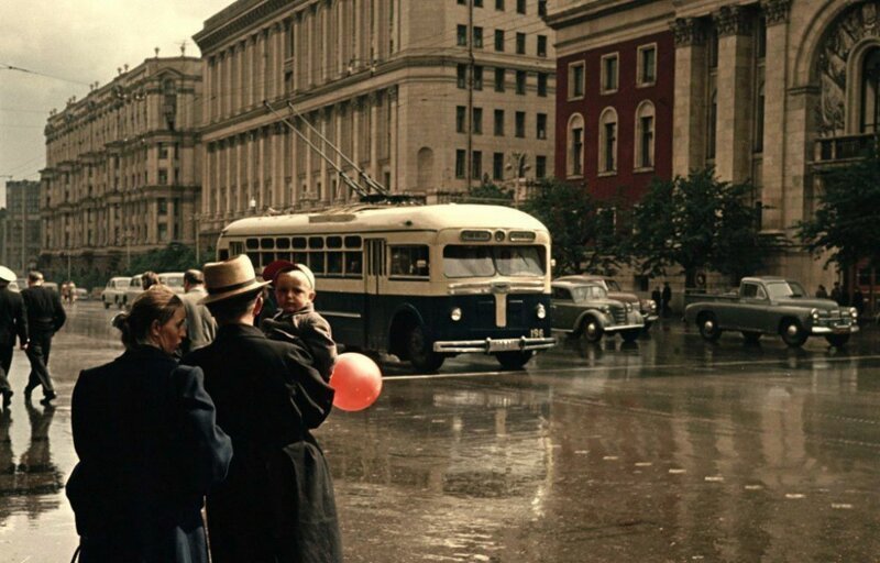 Москва 1950-х фото старина