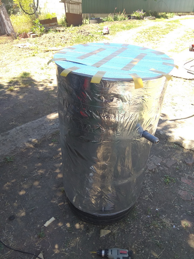 Солнечный водонагреватель своими руками своими руками