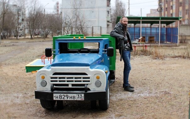 Грузовик, сделанный своими руками, в подарок детскому саду домашний очаг,,поделки,рукоделие,своими руками