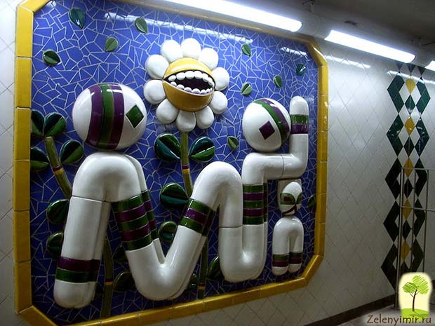 Ошеломляющее метро в Стокгольме – самая длинная художественная галерея в мире, Швеция - 9