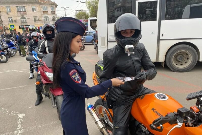 В Симферополе стартовало профилактическое мероприятие «Мотоциклист»