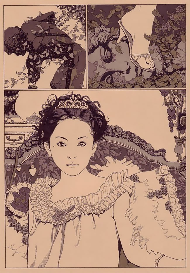 Смесь невинности, красоты, и упадка в работах Вани Журавлева 