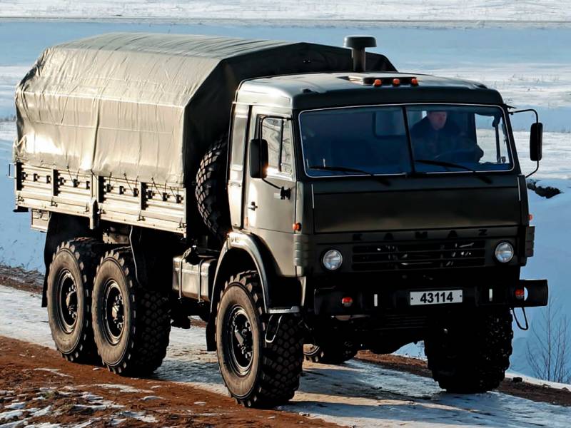 КамАЗ-4310: к эпохе «Мустангов» оружие