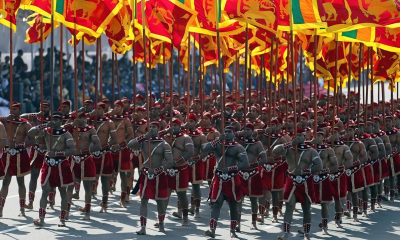 Коломбо, Шри-Ланка армия, в мире, военное, люди, парад, форма