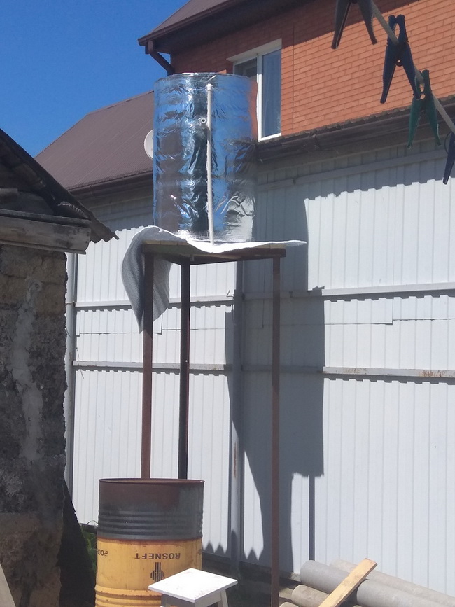 Солнечный водонагреватель своими руками своими руками