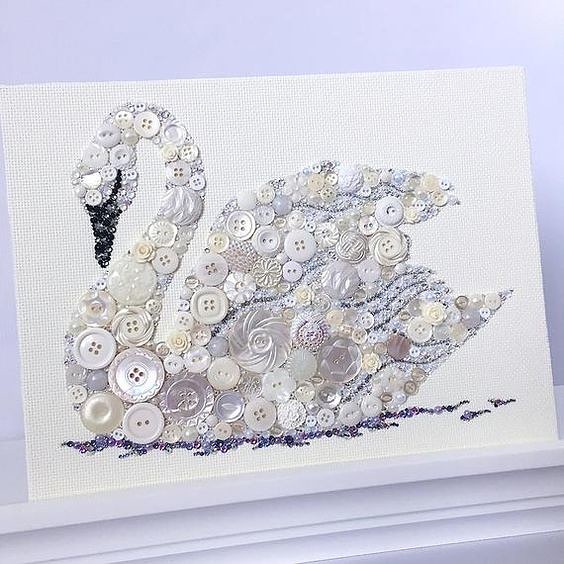 Творчество из пуговиц из пуговиц,сделай сам