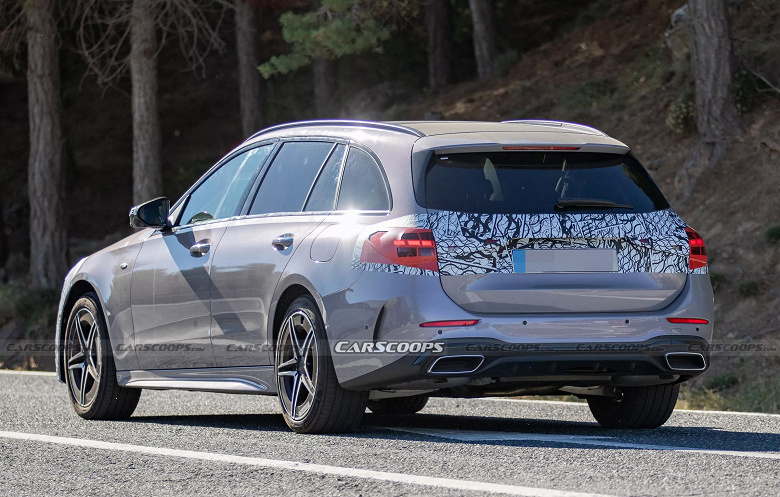  будущий Mercedes-Benz C-класса засветился на фото