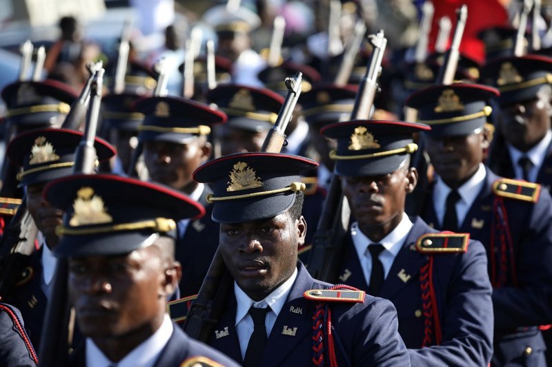 Кап-Аитьен, Гаити армия, в мире, военное, люди, парад, форма