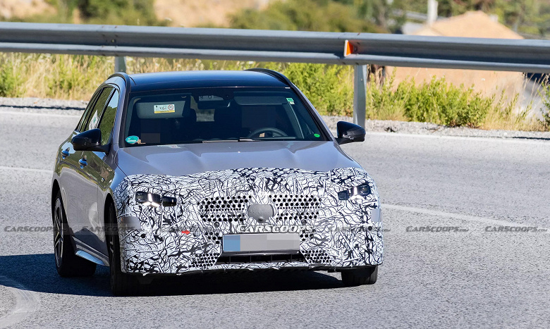  будущий Mercedes-Benz C-класса засветился на фото
