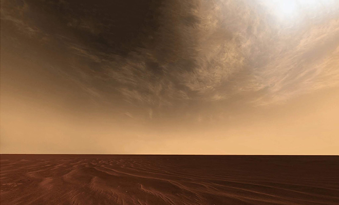 На Марсе сняли на камеру движение облаков: видео