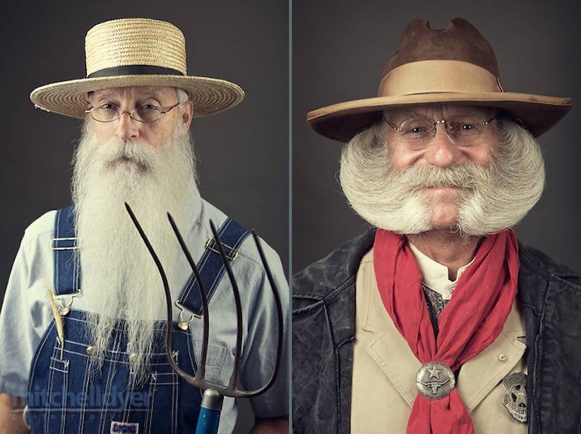 Портреты самых впечатляющих бород и усов с конкурса National Beard and Mustache Championships борода