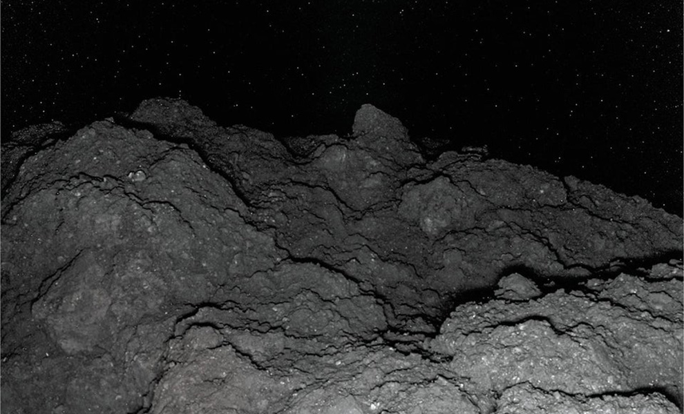 Как выглядит космос с поверхности астероида: кадры с зонда