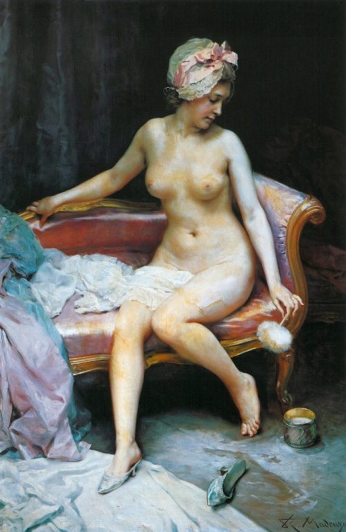 художник La Toilette Raimundo de Madrazo y Garreta картины – 06