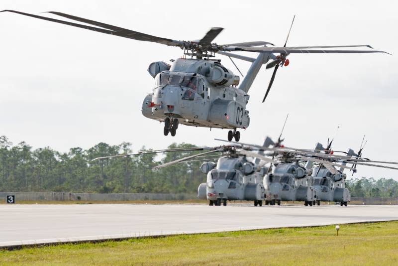 Будущее авиации КМП США. Тяжелый транспортный вертолет Sikorsky CH-53K King Stallion Будущее авиации КМП США. Тяжелый транспортный вертолет Sikorsky CH-53K King Stallion ввс