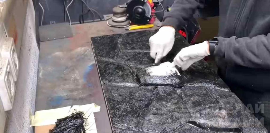 Как сделать имитацию каменной кладки из пенопласта самоделкин