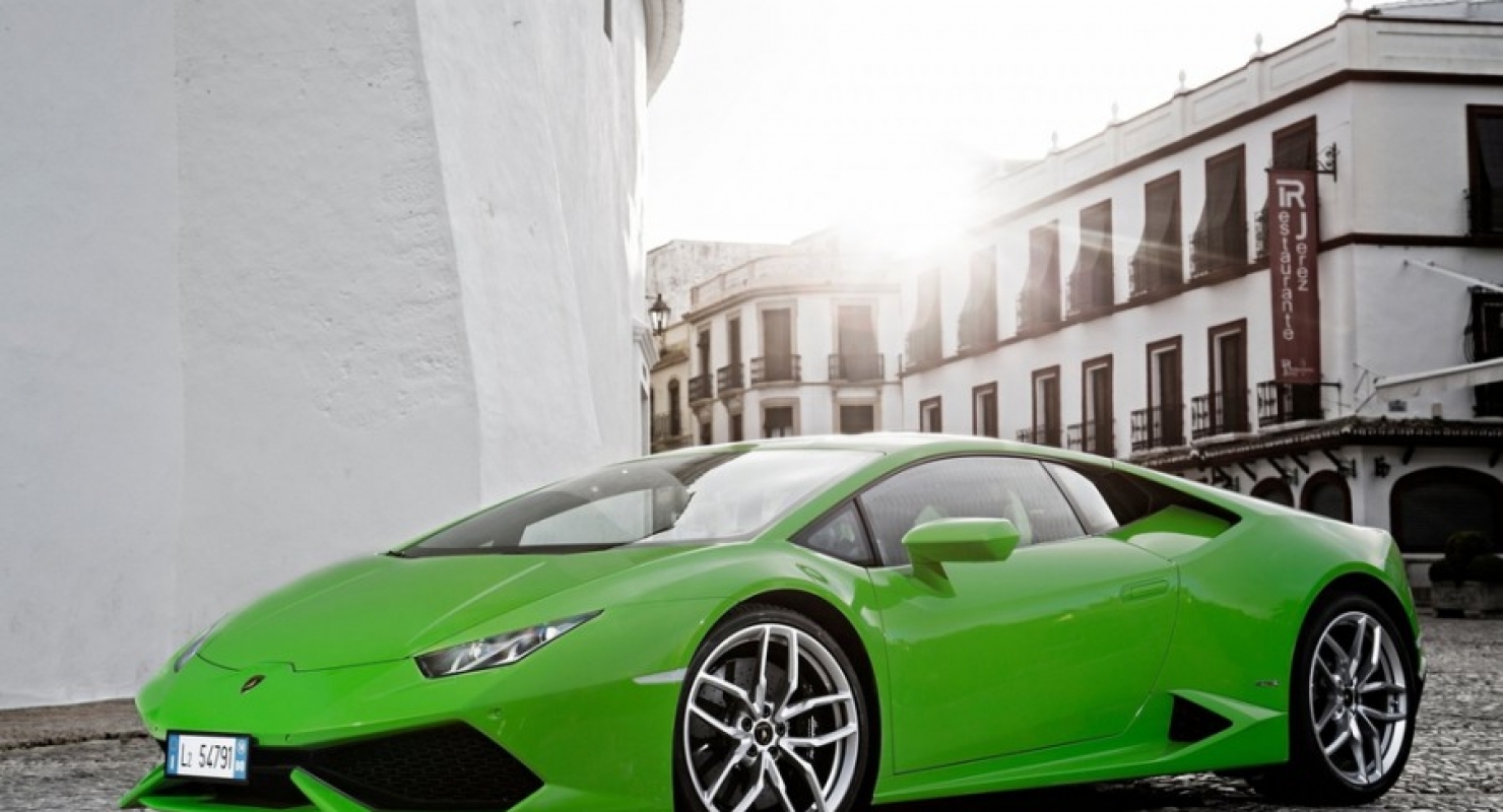 Lamborghini организовал путешествие по Италии в честь появления нового Huracan Автомобили