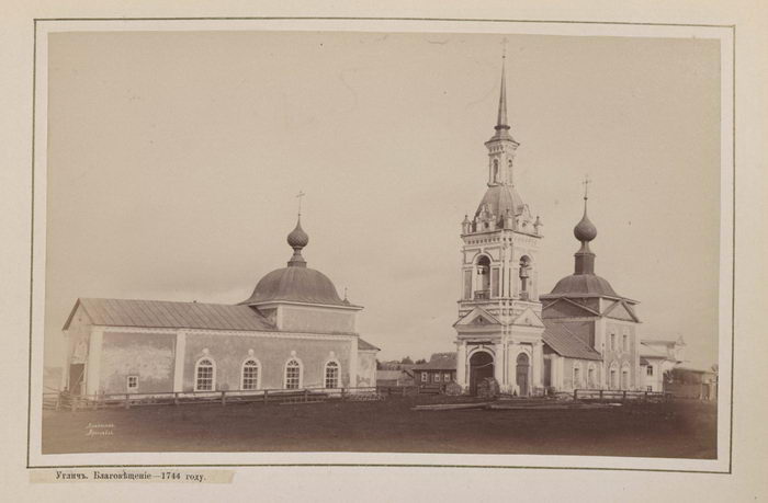 Храмы Углича в фотографиях XIX века Храмы Углича в фотографиях XIX века