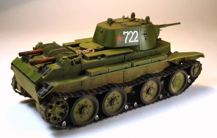 Советский лёгкий танк БТ-7 вооружение