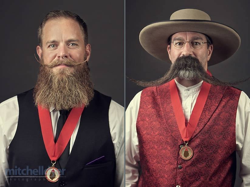 Портреты самых впечатляющих бород и усов с конкурса National Beard and Mustache Championships борода