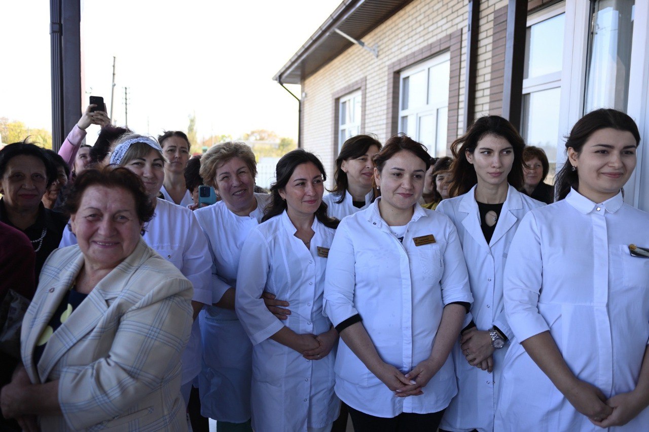 В ауле Джиджихабль Республики Адыгея газифицирована новая врачебная амбулатория