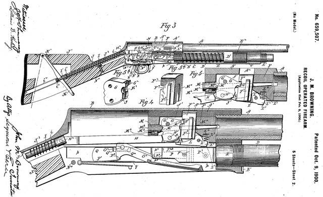 Уникальные конструкции Браунинга. Начнём с ружья А-5… оружие
